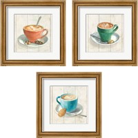 Framed Wake Me Up Coffee 3 Piece Framed Art Print Set