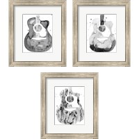 Framed Guitar Flow 3 Piece Framed Art Print Set