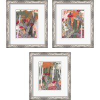 Framed Desert Flowers 3 Piece Framed Art Print Set
