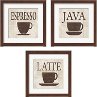 Framed Simply Coffee 3 Piece Framed Art Print Set