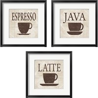 Framed Simply Coffee 3 Piece Framed Art Print Set
