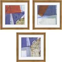 Framed Abstract Mass 3 Piece Framed Art Print Set