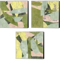 Framed 'Forest of Memory 3 Piece Canvas Print Set' border=