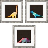 Framed Dino 3 Piece Framed Art Print Set