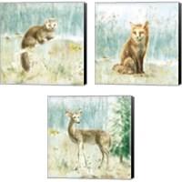 Framed Meadows Edge 3 Piece Canvas Print Set