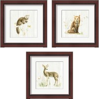 Framed Meadows Edge on Wood 3 Piece Framed Art Print Set