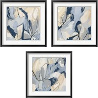 Framed 'Blossom & Bliss 3 Piece Framed Art Print Set' border=