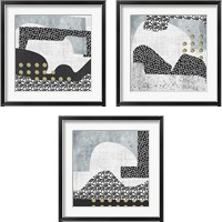 Framed 'Winter Mood 3 Piece Framed Art Print Set' border=
