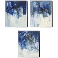 Framed 'Sky Fall 3 Piece Canvas Print Set' border=