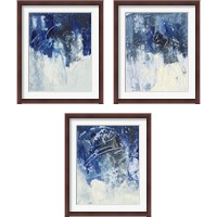 Framed 'Sky Fall 3 Piece Framed Art Print Set' border=