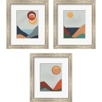 Framed Madera Heat 3 Piece Framed Art Print Set