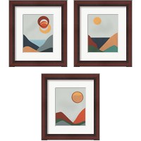 Framed Madera Heat 3 Piece Framed Art Print Set