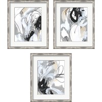 Framed 'Tangled Threads 3 Piece Framed Art Print Set' border=