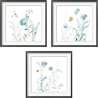 Framed Blues of Summer 3 Piece Framed Art Print Set