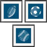 Framed Ball Four Blueprint 3 Piece Framed Art Print Set