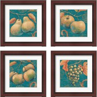 Framed 'Lovely Fruits 4 Piece Framed Art Print Set' border=