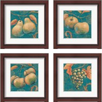 Framed 'Lovely Fruits 4 Piece Framed Art Print Set' border=