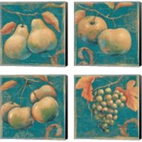 Framed Lovely Fruits 4 Piece Canvas Print Set