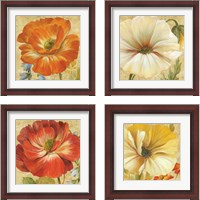 Framed 'Primavera 4 Piece Framed Art Print Set' border=