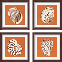 Framed 'Cayman Quartet 4 Piece Framed Art Print Set' border=