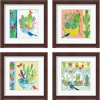 Framed Cacti Garden 4 Piece Framed Art Print Set