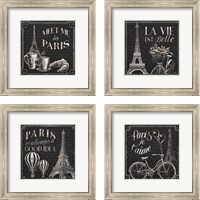 Framed Vive Paris 4 Piece Framed Art Print Set