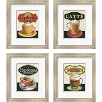 Framed Coffee Moment 4 Piece Framed Art Print Set