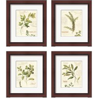 Framed Aromatique 4 Piece Framed Art Print Set