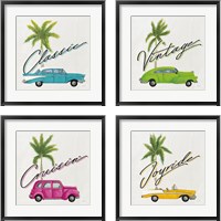 Framed Havana 4 Piece Framed Art Print Set