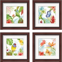 Framed Treasures of the Tropics 4 Piece Framed Art Print Set
