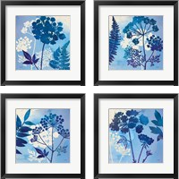 Framed Blue Sky Garden 4 Piece Framed Art Print Set