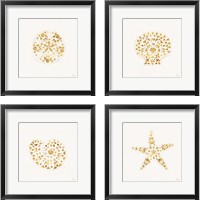 Framed Sea Charms 4 Piece Framed Art Print Set