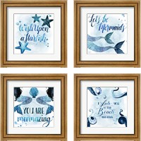 Framed Sea Lovers 4 Piece Framed Art Print Set