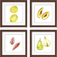 Framed Love Me Fruit 4 Piece Framed Art Print Set