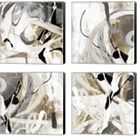 Framed 'Tangled  4 Piece Canvas Print Set' border=