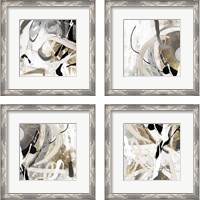 Framed 'Tangled  4 Piece Framed Art Print Set' border=