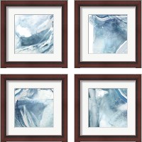 Framed 'Water Pocket 4 Piece Framed Art Print Set' border=