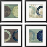 Framed 'Odeon  4 Piece Framed Art Print Set' border=