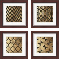 Framed Art Deco 4 Piece Framed Art Print Set