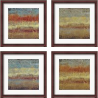 Framed Subtle 4 Piece Framed Art Print Set