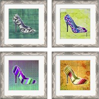 Framed 'Wild Thing 4 Piece Framed Art Print Set' border=