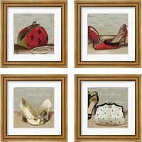 Framed Sassy Fashion 4 Piece Framed Art Print Set