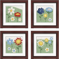 Framed Americana Garden 4 Piece Framed Art Print Set