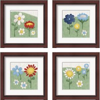 Framed 'Americana Garden 4 Piece Framed Art Print Set' border=