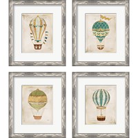 Framed Balloon Expo 4 Piece Framed Art Print Set