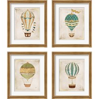 Framed Balloon Expo 4 Piece Framed Art Print Set