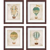 Framed Balloon Expo 4 Piece Framed Art Print Set