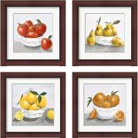 Framed Oranges & Lemons 4 Piece Framed Art Print Set