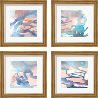 Framed Suffusion  4 Piece Framed Art Print Set