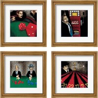 Framed Table Games 4 Piece Framed Art Print Set